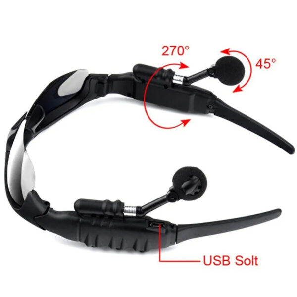 Purchasing Agent Wholesale Outdoor Cycling Sports Wireless Glasses Headphones With Microphone Smart Bluetooth Sunglasses