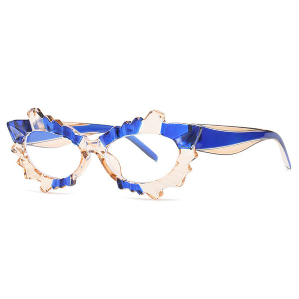 Retro Colorful Women Computer Glasses Eye Protection Comfortable PC Material Anti Blue Light Optical Eyeglasses