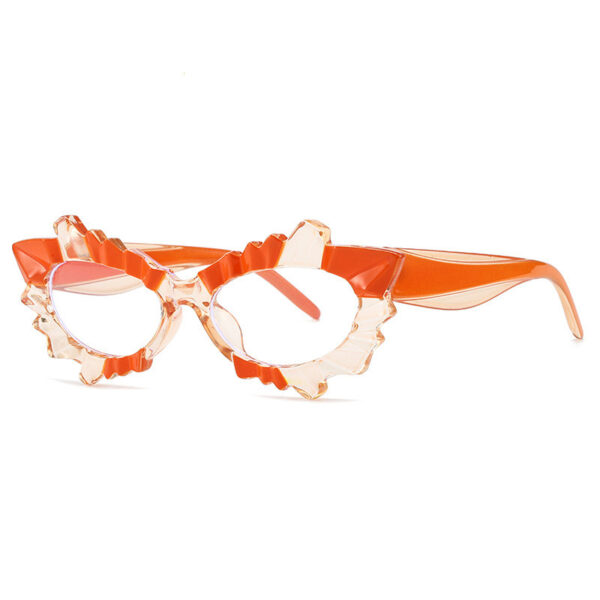 Retro Colorful Women Computer Glasses Eye Protection Comfortable PC Material Anti Blue Light Optical Eyeglasses
