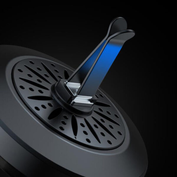 RGB Colorful Voice Sensor Flashing Car Air Freshener Vent Clip Led Music App Control Car Fragrance Light