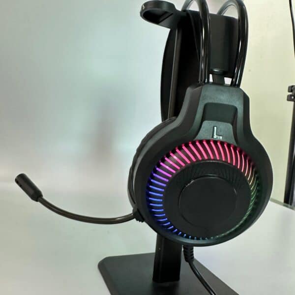 Shenzhen Factory Gaming Headphones With RGB Light Wired Gaming Headsets for Ps4ps5 Private Mold Head Mounted Headsets