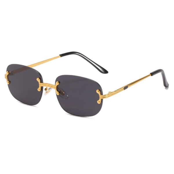 Sparloo 10678 Men NQ028 Vintage Luxury Brand Rimless Eyewear Rimless Sunglasses Men Luxury Brand