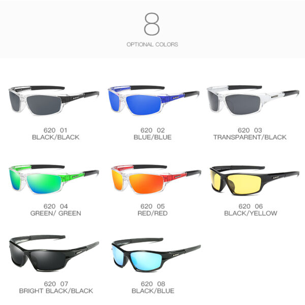 Sport Men's Glasses DUBERY Brand Design Polarized Driver Sunglasses UV400 Shades Retro Fashion Custom Logo Sun Glass for Men