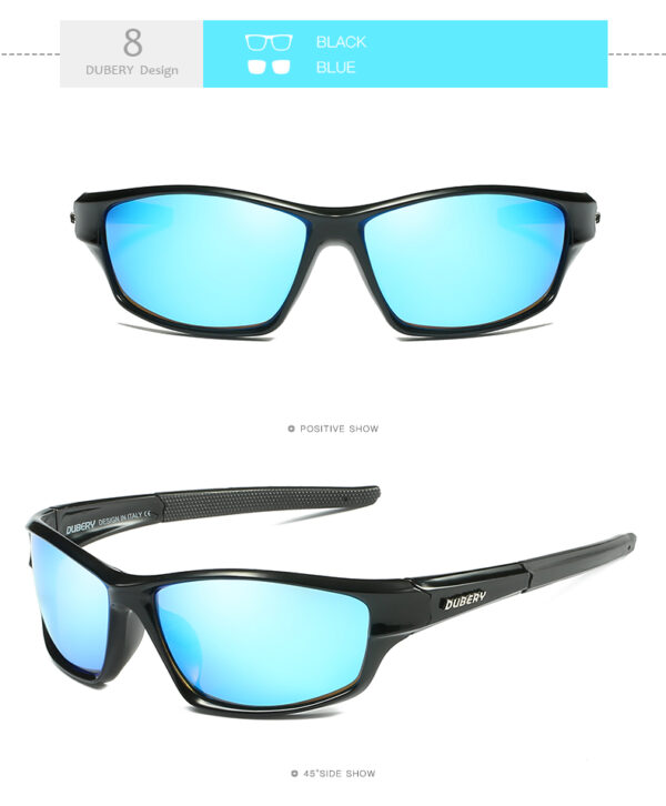 Sport Men's Glasses DUBERY Brand Design Polarized Driver Sunglasses UV400 Shades Retro Fashion Custom Logo Sun Glass for Men