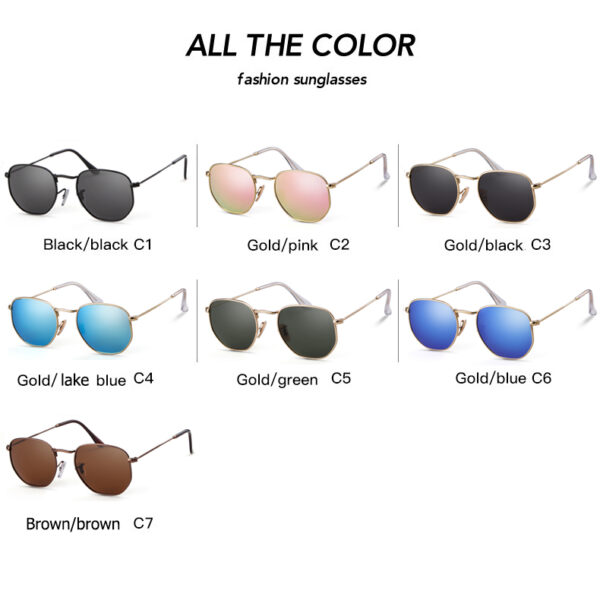 STORY STYZ3548 High Quality Metal Vintage Sun Glasses Fashion Polarized Sunglasses Women Designer Small Frame Pink Shades