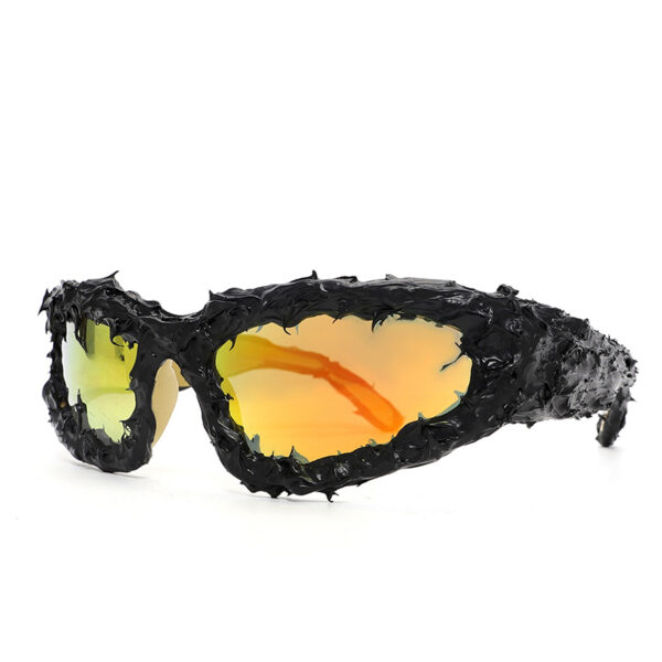 STORY Trendy Thick Frame Halloween Festival Sunglasses for Women Fashion Unique Personalized Party Glasses Men Shades GY-04029