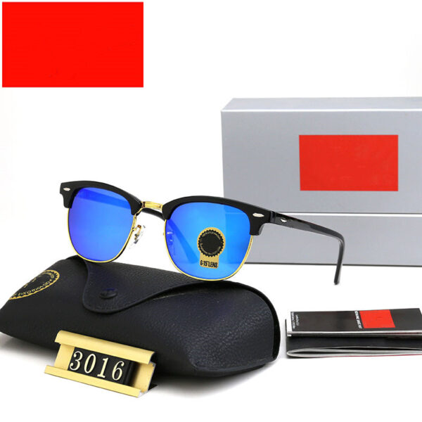 Sunglasses 2025 Women Men Luxury Sunglasses Round Fashion Wholesale Glass Polarized Sunglasses
