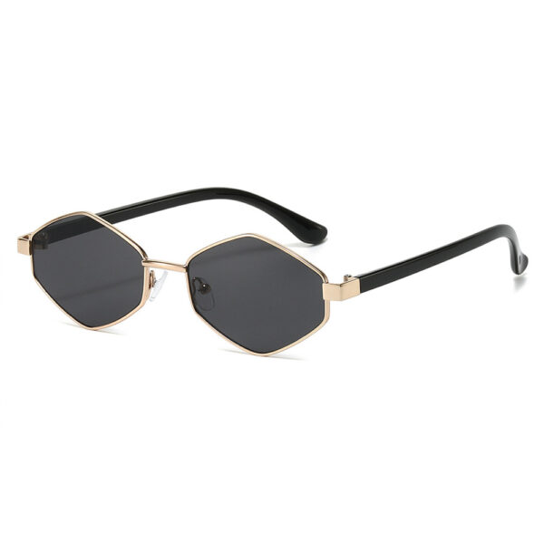 Superhot Eyewear 14409 Fashion 2025 Retro Trendy Hexagon Hipple Style Metal Shades Sunglasses