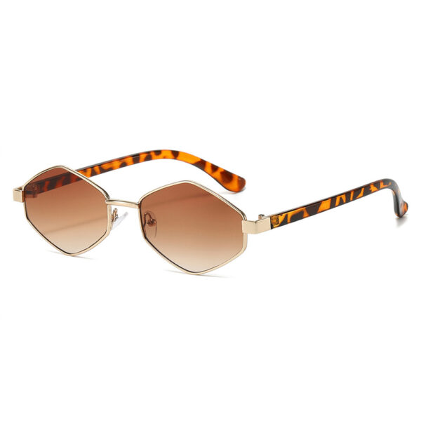Superhot Eyewear 14409 Fashion 2025 Retro Trendy Hexagon Hipple Style Metal Shades Sunglasses