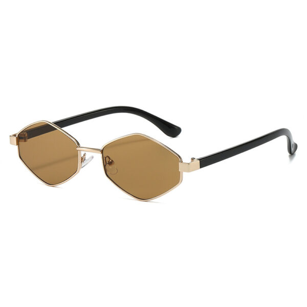 Superhot Eyewear 14409 Fashion 2025 Retro Trendy Hexagon Hipple Style Metal Shades Sunglasses