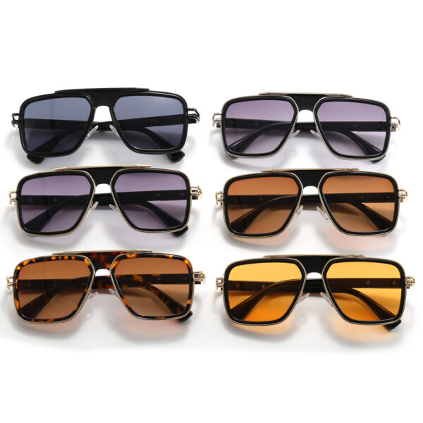 Superhot Eyewear 32861 Fashion Square Sun Glasses Classic Vintage Gradient Men Women Shades Sunglasses