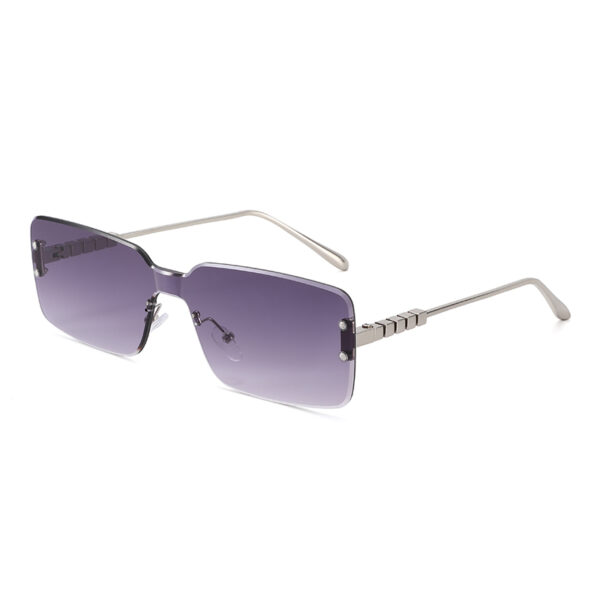 Twooo T1362 New Arrivals UV400 Protection Shades Rimless Square Fashion Design Sunglasses