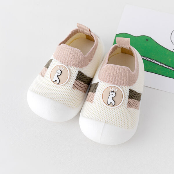 Unisex Summer Baby Walking Shoes Mesh Breathable Anti-slip Sandals Soft Bottom Slides for Boys Girls for Spring Autumn Outdoors