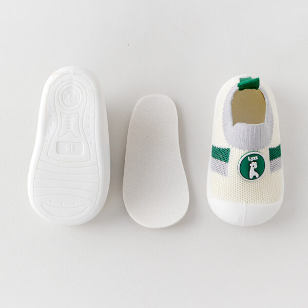 Unisex Summer Baby Walking Shoes Mesh Breathable Anti-slip Sandals Soft Bottom Slides for Boys Girls for Spring Autumn Outdoors