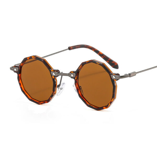 Unisex Vintage Square Sunglasses Transparent Frame Retro Punk Shades Hollow Sun Glasses One Piece Sun-Eyewear