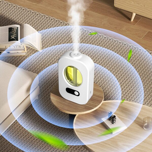 Usb-Powered Home Pet Toilet Fragrance Diffuser Spray Freshener Essential Oil Diffuser Wall Hanging Aromatherapy Machine