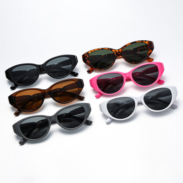 UV400 New Arrival Fashion Sunglasses Hot Sales Sun Glasses PC Frame High Quality Shades Cat Eye Fashion Women Sunglasses