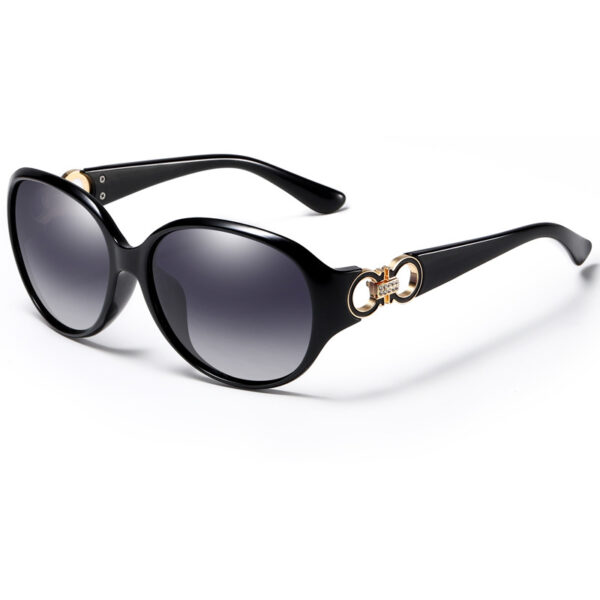 Wholesale Trend Designer Custom Plastic Fashion Black Vintage Retro Trendy Women Sunglasses