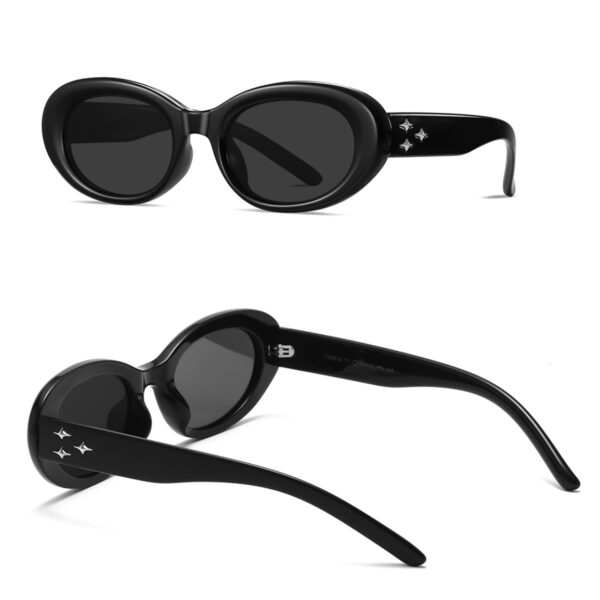 Woman Sunglasses Luxury Polarized - Comfortable Fit, Green Lens & Blue Frame For Outdoor Activities