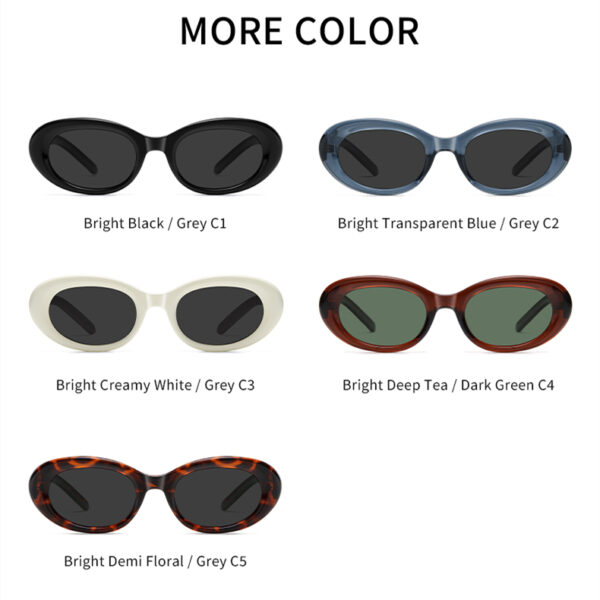 Woman Sunglasses Luxury Polarized - Comfortable Fit, Green Lens & Blue Frame For Outdoor Activities