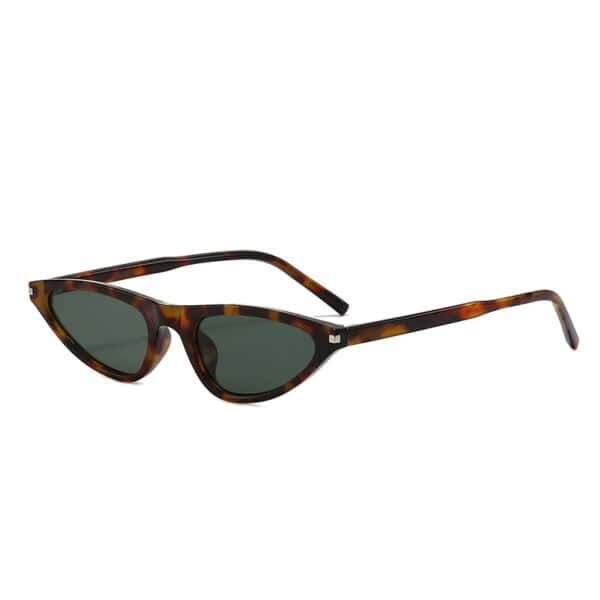 Xiangyi Gafas De Sol Small Narrow Frame Fashion Sun Glasses Retro Personality Triangle Cat Eye Designer Sunglasses Women Men