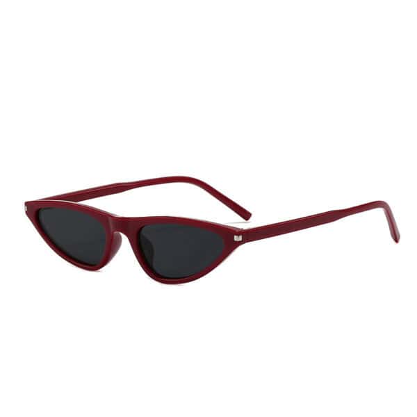Xiangyi Gafas De Sol Small Narrow Frame Fashion Sun Glasses Retro Personality Triangle Cat Eye Designer Sunglasses Women Men