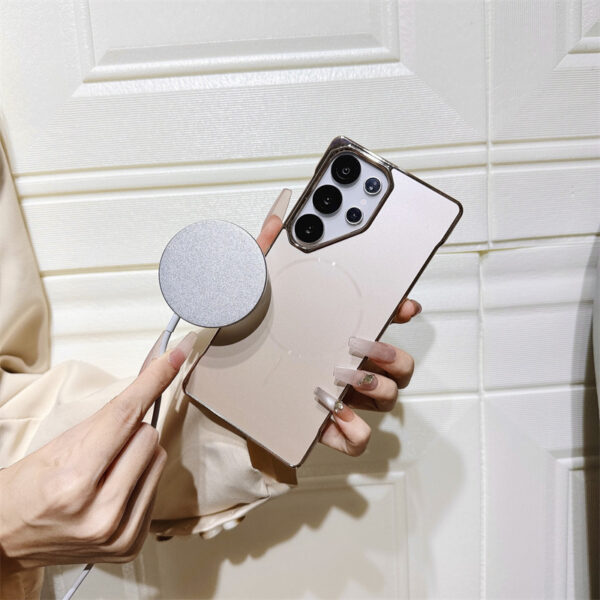 Frameless Matte Magnetic Case for Samsung - Image 4