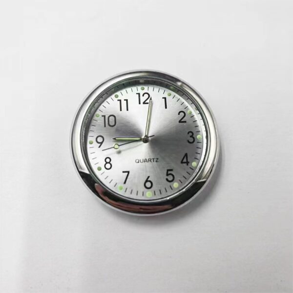 Linda Hot Selling Car Mounted Adhesive Clock Car Mounted Clock Motorcycle Watch Auto Car Clock