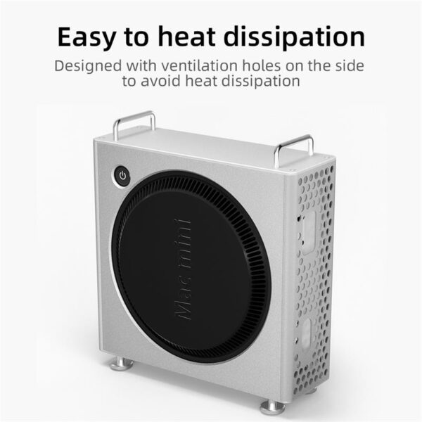 Aluminum Alloy Holder for Mac Mini M4/M4 Pro - Image 3