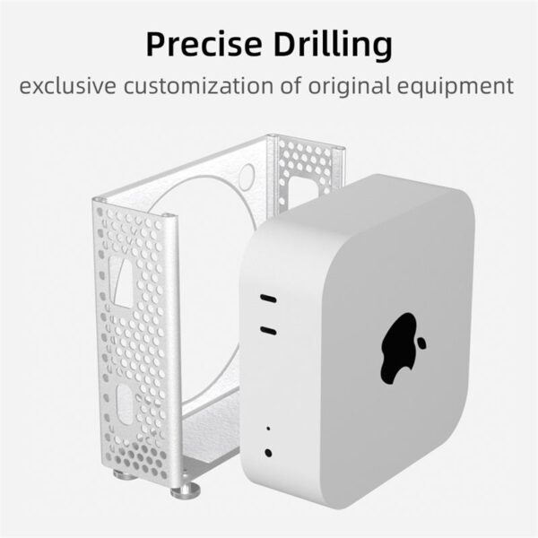 Aluminum Alloy Holder for Mac Mini M4/M4 Pro - Image 4