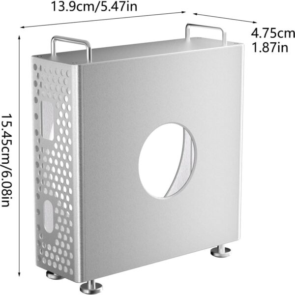 Aluminum Alloy Holder for Mac Mini M4/M4 Pro