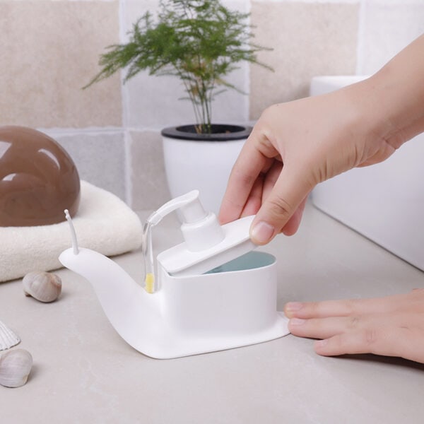 150ml Snail Shaped Hand Wash Dispenser Bottle - Image 4