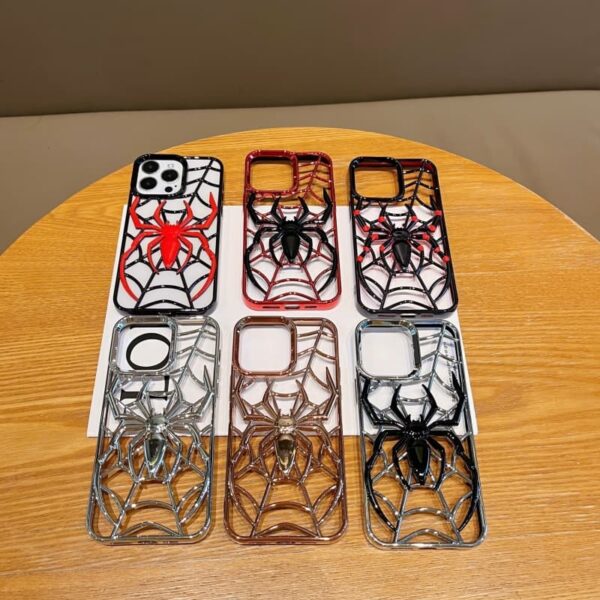 3D Hollow Out Heat Dissipation Electroplated Phone Case - IP961
