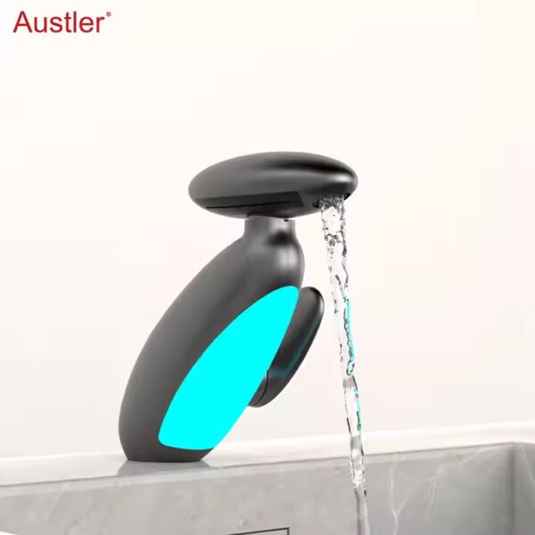 LED Waterfall Bathroom Sink Faucet - LB222 - Image 2