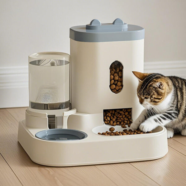 Anti-Slip Automatic Pet Food & Water Feeder - LX21 🐾 - Image 5