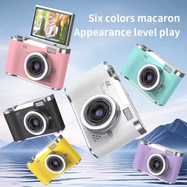 Mini Vintage DSLR-Style Digital Camera - LC231 - Image 4