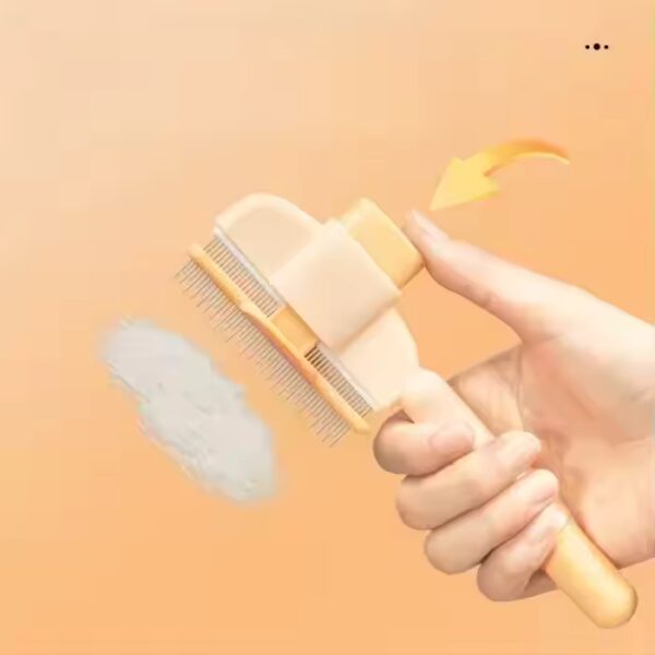 Double-Sided Stainless Steel Pet Grooming Brush