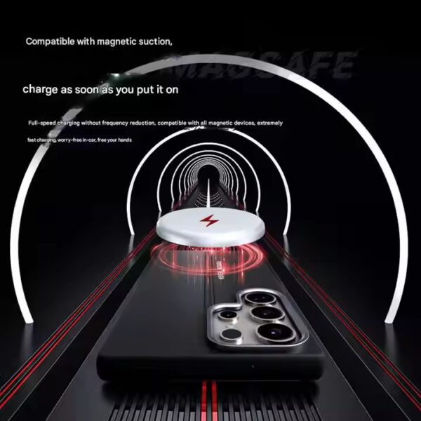 Premium PU Leather Magnetic Mobile Phone Case - SPS988 - Image 3