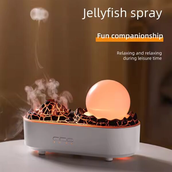 Crystal Ball Volcano Essential Oil Diffuser & Humidifier - LDH21 - Image 4