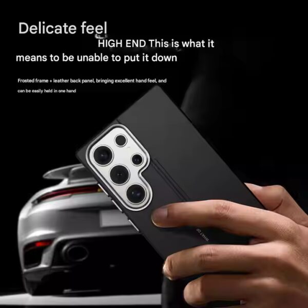 Premium PU Leather Magnetic Mobile Phone Case - SPS988 - Image 4