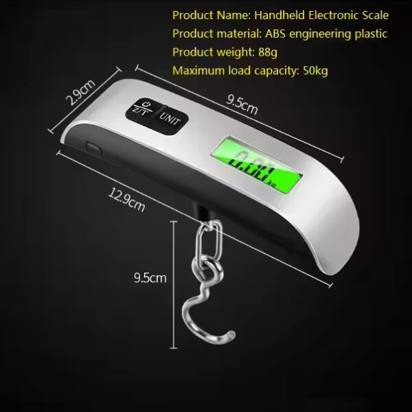 Portable Handheld Electronic Luggage Scale - LLS21