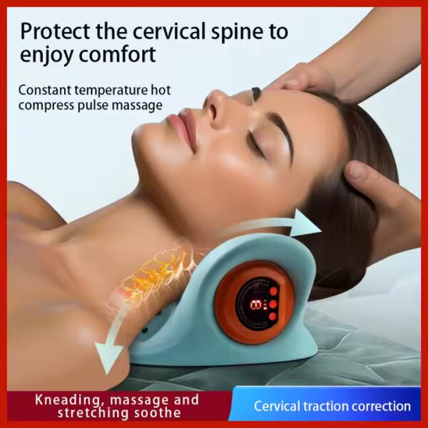 Portable Wireless Heated Neck & Shoulder Massager - LNM22 - Image 6