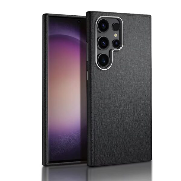 Drop-Resistant Leather Case