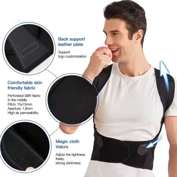Back Posture Corrector Brace – Anti-Hunchback Support Belt - Image 5