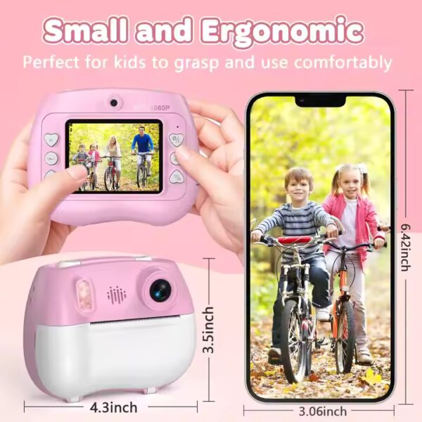 Dual-Sided Kids HD Instant Print Camera with Selfie Mode - LC232 - Image 4