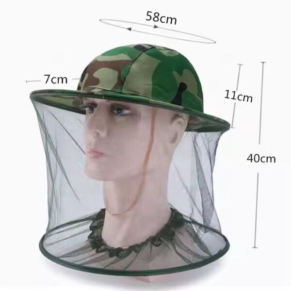Beekeeping Outdoor Hat with Anti‑Bee & Insect Net - LH221 - Image 4