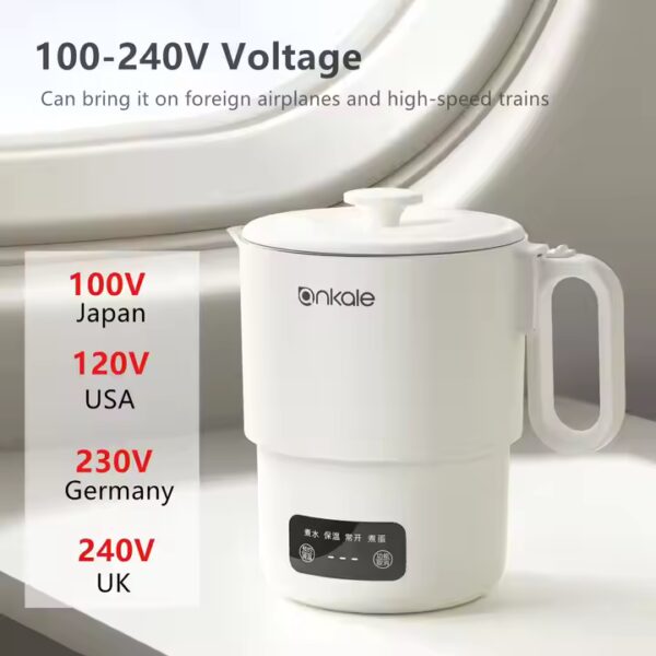 Digital Smart Foldable Travel Kettle & Hot Pot - LH343 - Image 4