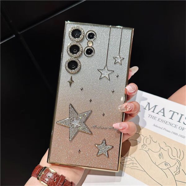 Luxury Electroplated Glitter Rhinestone Phone Case - SpS1130 - Image 4