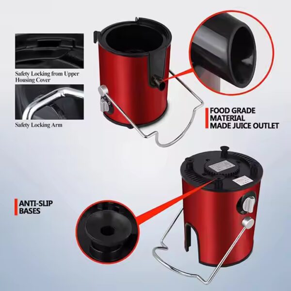 All-in-One 2L Electric Household Juicer - LJ24 - Image 3