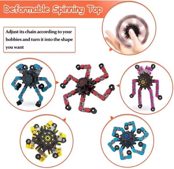SpinMaster Transformable Fidget Toy - LF420 - Image 5